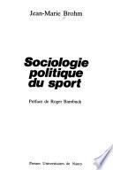Sociologie politique du sport