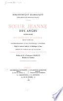 Soeur Jeanne des Anges, supérieure des Ursulines de Loudun (XVIIe siècle)