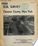 Soil Survey, Genesee County, New York