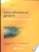 Soins infirmiers en gériatrie