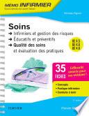 Soins infirmiers et gestion des risques - Soins éducatifs et préventifs - Qualité des soins et évaluation des pratiques