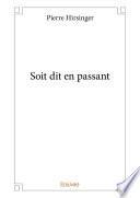 Soit dit en passant