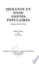 Soixante et onze contes populaires