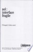 Sol : interface fragile