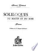 Soliloques du matin et du soir