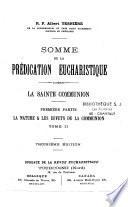 Somme de la prédication eucharistique