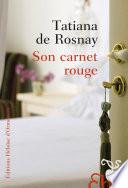 Son carnet rouge