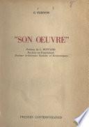 Son œuvre