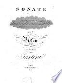 Sonate, ou le Trille du diable pour le violon
