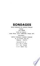 Sondages