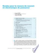 Sondes Pour La Mesure Courant Electronique Puissance