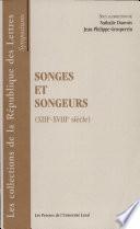 Songes et songeurs (XIIIe-XVIIIe siècle)
