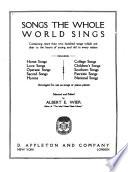 Songs the Whole World Sings