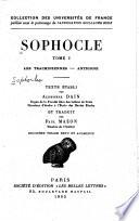 Sophocle: Les Trachiniennes. Antigone