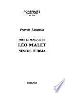 Sous le masque de Léo Malet, Nestor Burma
