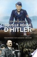 Sous le règne d'Hitler