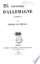 Souvenirs d'Allemagne