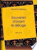Souvenirs d'avant le déluge