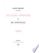Souvenirs d'Espagne et de Portugal