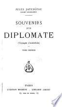 Souvenirs d'un diplomate