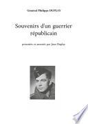 Souvenirs d'un guerrier républicain