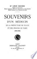 Souvenirs d'un médecin de la préfecture de police et des prisons de Paris (1914-1918)