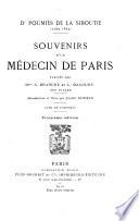Souvenirs d'un médecin de Paris