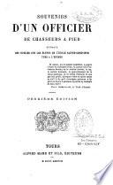 Souvenirs d'un officier de chasseurs à pied