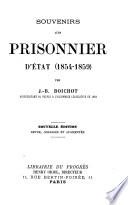 Souvenirs d'un prisonnier d'état (1854-1859)