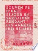 Souvenirs d'un séjour en Sardaigne pendant les années 1821 et 1822