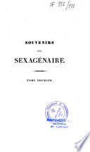 Souvenirs d'un sexagénaire