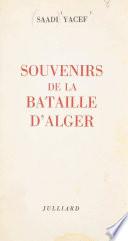 Souvenirs de la bataille d'Alger
