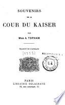 Souvenirs de la cour du Kaiser