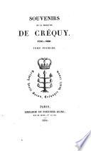 Souvenirs de la Marquise de Créquy
