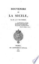 Souvenirs de la Sicile