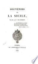 Souvenirs de la Sicile