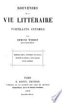 Souvenirs de la vie littéraire