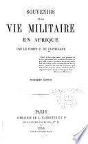 Souvenirs de la vie militaire en Afrique