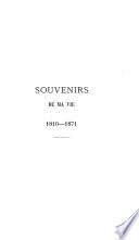 Souvenirs de ma vie