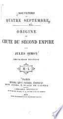 Souvenirs du quatre septembre