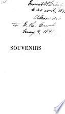 Souvenirs, enfance, adolescence, jeunesse
