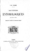 Souvenirs entomologiques