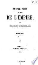 Souvenirs intimes du temps de l'empire