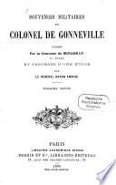 Souvenirs militaires du colonel de Gonneville
