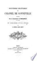 Souvenirs militaires du Colonel de Gonneville