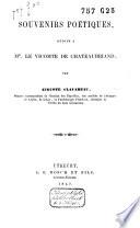 Souvenirs poétiques