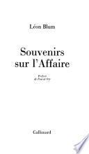 Souvenirs sur l'affaire