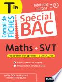 Spécial Bac Compil de Fiches Maths-SVT Tle Bac 2022