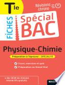 Spécial Bac Fiches Physique-Chimie Tle Bac 2022