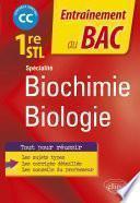 Spécialité Biochimie-biologie - Première STL